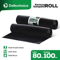 Gambar Plastik sampah kantong trash bag hitam 80x100cm per pack - Hitam, 80CM X 100CM dari PabrikPacking undefined 5 Tokopedia