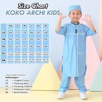 Gambar Setelan Baju Ngaji Anak Laki Laki ARCHI dari Alexa Distro undefined 5 Tokopedia