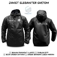Gambar JAKET PRIA PARASUT JAKARTA KOTA KOLABORASI ANIES TERBARU SEMI WF ELE - HITAM JAKARTA, XL dari Care Sport undefined 1 Tokopedia