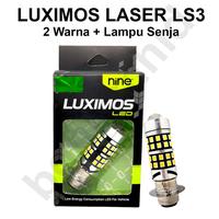 Gambar Lampu Motor LED Laser LUXIMOS SUPRA X 125 15W 2Warna H6 M5 T19 - LS2 dari bohlamhid undefined 3 Tokopedia