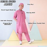 Gambar Setelan Baju Ngaji Anak Laki Laki ARCHI dari Alexa Distro undefined 3 Tokopedia