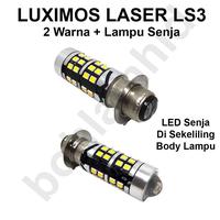 Gambar Lampu Motor LED Laser LUXIMOS Honda Beat Street 15W 2Warna H6 M5 T19 - LS2 dari bohlamhid undefined 4 Tokopedia