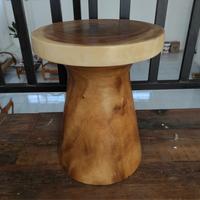 Gambar Meja Samping Solid Wood / Side Table Suar Wood / Chatrakam Series 3 dari mezzani living undefined 4 Tokopedia