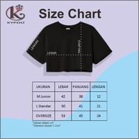Gambar Kaos Crop Top Wanita Over Size Logo Scorpion - ORENS, M dari Kypoo Official Shop undefined 2 Tokopedia