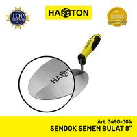 Gambar Hasston Sendok Semen 8" / Cetok Semen Bulat Gagang Karet (3490-004) dari Hasston Tools undefined 2 Tokopedia