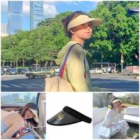 Gambar SANWOOD Topi Pantai Unisex Anti UV Golf Hat Sun Visor Breathable - Putih dari kamoro outdoor undefined 1 Tokopedia