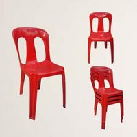 Gambar Kursi Plastik Heavy Duty Cafe Restaurant Rumah Makan Pesta Kantor - Merah dari Besti Wholesale undefined 1 Tokopedia