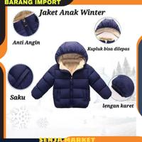Gambar JAKET JACKET ANAK WINTER MUSIM DINGIN SALJU TEBAL HANGAT ANAK UNISEX - Hitam, 120 dari SENJA MARKET 02 undefined 1 Tokopedia
