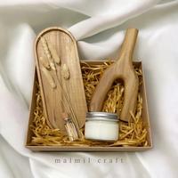 Gambar Hampers Wedding / Lebaran Dekorasi Kayu Estetik by Malmil Craft - Die Cut Kardus dari Malmil Craft Indonesia undefined 1 Tokopedia