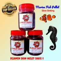 Gambar Pelet / Makanan Ikan Melet Sadis Tenggelam / Sinking 150 Gram - XS dari MJ FISH MARINE_NEW undefined 1 Tokopedia