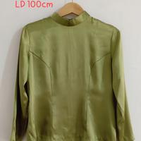 Gambar blouse Atasan silk - Hitam dari Vien's Gallery undefined 1 Tokopedia