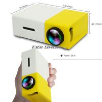 Gambar Proyektor Mini LED 1080p Built-in Speaker Home Cinema - LP10 dari FiGi Retail & Grosir undefined 1 Tokopedia