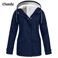 Gambar Jaket Musim Dingin/ Mantel Bulu Tebal Berlapis bulu/ coat wanita - Hitam, XS dari clandz88 undefined 2 Tokopedia