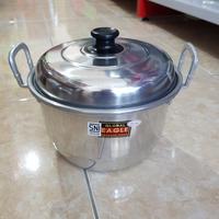 Gambar Panci Dandang Kukusan Alumunium Eagle 20cm,22cm,24cm - 20cm, bubble+dus dari Nona-ceria undefined 4 Tokopedia