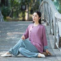Gambar Linen Women Tai Chi Martial Arts Wushu Uniforms Chinese Traditi dari Hobby&#39;s Garage undefined 4 Tokopedia