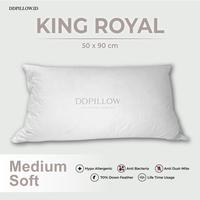 Gambar Paket Bantal Hotel Bulu Angsa Asli, 1 Royal + 1 King Royal 70% Down dari ddpillow undefined 5 Tokopedia