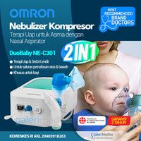 Gambar Omron DuoBaby NE-C301 Compressor Nebulizer dengan Nasal Aspirator dari Galeri Medika Jakarta undefined 1 Tokopedia