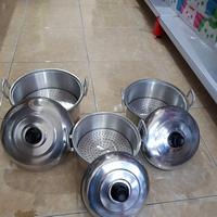 Gambar Panci Dandang Kukusan Alumunium Eagle 20cm,22cm,24cm - 20cm, bubble+dus dari Nona-ceria undefined 2 Tokopedia
