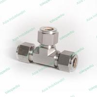 Gambar Union Tee Connector Tubing SS316 OD 1/2" inch Stainless SS 316 Tube dari Asia IndoMandiri undefined 3 Tokopedia