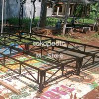 Gambar Panggung portabel 3x4 warna hitam dari M__Store undefined 1 Tokopedia