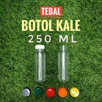 Gambar Isi 100 pcs Botol Kale 250 ml Tebal / Botol Plastik 250 ml Tebal (26gr) / Botol Jus Kopi - MERAH PREMIUM, Isi 50 Pcs PACK PLASTIK dari indocupplastikjakarta undefined 1 Tokopedia