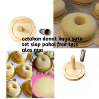 Gambar Cetakan Donat Kayu Jati Belanda Uk 7cm Terlaris Kuning Coklat Kitchenware Plastik Loyang Donat Cetak Donat Mangkok Terlaris - pembolong aja 2 dari cetakankuemumer undefined 4 Tokopedia