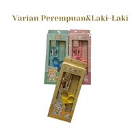 Gambar TULIS - Mini Stationary Set Alat Tulis Sekolah 5 in 1 Karakter Lucu - Hijau dari BENTENG STORE undefined 3 Tokopedia