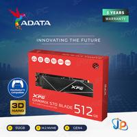 Gambar ADATA SSD XPG Gammix S70 Blade M.2 Pcie Gen4 Nvme 512GB - 512 GB dari Jaya PC undefined 1 Tokopedia