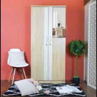 Gambar Lemari 2 Pintu Rak 1805 Zonoma Unihome dari Mebel Karunia SDA undefined 1 Tokopedia