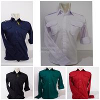 Gambar seragam PDH, baju PDL, seragam safari, seragam dinas, baju kantor 08 - Biru Navy, M dari MRR Seragam undefined 1 Tokopedia