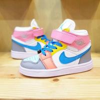 Gambar Sepatu Anak Sekolah Tk SD Perempuan Cewek Air Jordan Usia 1-7 Tahu - FULL WHITE, 35 dari JAYYA RAYYA STORE undefined 2 Tokopedia