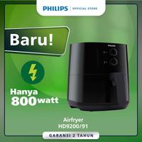 Gambar PHILIPS HD9200/90 Essential Airfryer Spectre - fryer BATAM GARANSI dari MJ Elektronik Batam undefined 1 Tokopedia