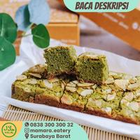 Gambar Fudgy Brownies Matcha Green Tea Mamara Eatery - 20x10cm dari Mamara Eatery undefined 4 Tokopedia