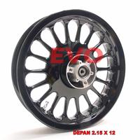 Gambar VELG ORIGINAL VND ROULLETE YAMAHA GRAND FILANO DAN FREEGO RING 12 - Hitam dari EvoSpeedShop undefined 4 Tokopedia