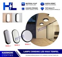 Gambar Lampu Plafon Teras Rumah Tempel LED 10/20 Watt 10W 20W Waterproof 220V - Model 3 Hitam, Putih dari Harmoni Lighting undefined 1 Tokopedia