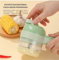 Gambar Blender Manual Putar Tangan Mesin Chopper Coper Penghancur Bawang Mini dari Griya Islam undefined 4 Tokopedia
