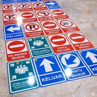 Gambar Rambu - rambu Lalu Lintas Dilarang Stop / Berhenti dari Tripma Store undefined 4 Tokopedia