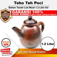 Gambar Teko Teh Poci Tanah Liat Gerabah Tradisional - Standar dari Modemku Mega Sarana undefined 1 Tokopedia