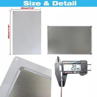 Gambar poster plate metal 20x30 plat A4 home cafe room decor vintage retro 07 - TP09 dari P0SCASE undefined 2 Tokopedia