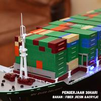 Gambar (PRE ORDER)MINIATUR KONTAINER EVERGREEN UKURAN 100CM dari Ruang Miniatur undefined 3 Tokopedia