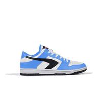Gambar Sepatu Contrust Footwear Enjoy Donk Blue White Black | Sepatu Sneakers dari CONTRUST OFFICIAL STORE undefined 3 Tokopedia