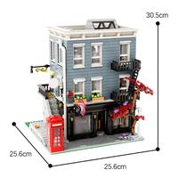 Gambar Baru MOC Architecture Umbrella Store Building Blocks Set Town Street dari Toys Class undefined 5 Tokopedia