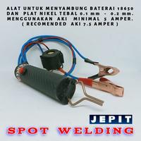 Gambar WELDING SPOT atau LAS TITIK 12V DC untuk plat nikel baterai 18650 dari Perkasa Elektrindo undefined 4 Tokopedia