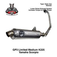 Gambar Knalpot WRX GP3 Limited K225 Scorpio - Medium 35cm dari WRX Official undefined 1 Tokopedia