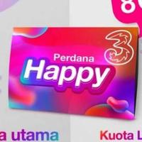 Gambar kartu perdana tri 5GB dari GERAI PERDANA. undefined 1 Tokopedia