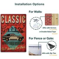 Gambar poster plate metal 20x30 plat A4 home cafe room decor vintage retro 07 - TP09 dari P0SCASE undefined 4 Tokopedia
