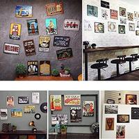 Gambar poster plate metal 20x30 plat A4 home cafe room decor vintage retro 07 - TP09 dari P0SCASE undefined 5 Tokopedia
