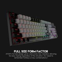 Gambar Fantech ATOM MK886 RGB Gaming Mechanical Keyboard Full Size dari MXKomputer_NEW undefined 2 Tokopedia