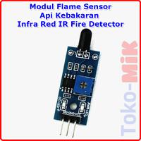 Gambar Flame Sensor Cahaya Api Kebakaran Infra Red IR Fire Detector dari Toko-MIK undefined 1 Tokopedia
