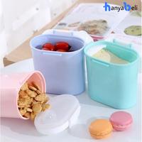 Gambar Tempat Kotak Wadah Penyimpanan Susu Bubuk Bayi Snack Anti Tumpah - 800ml Pink dari HanyaBeli undefined 1 Tokopedia